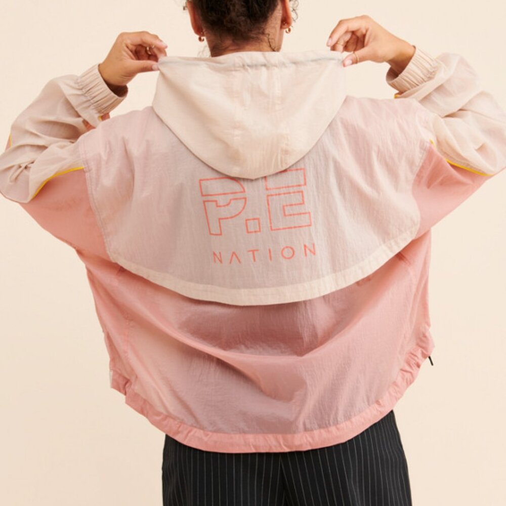 P.E Nation Extend Colorblock Jacket, Excellent Condition, Size Small